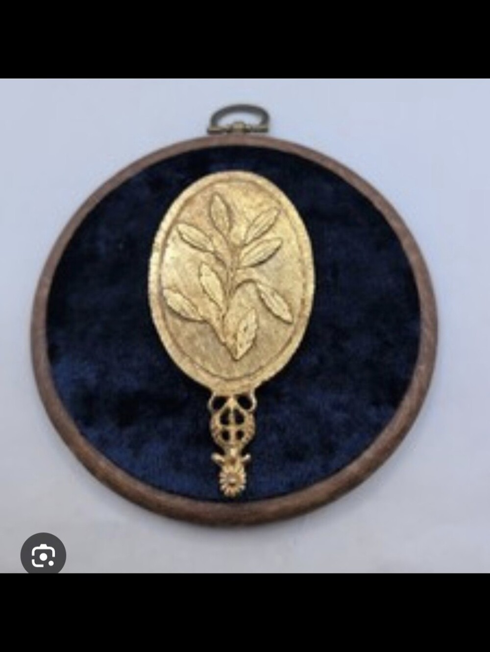 Vintage Handheld Mirror